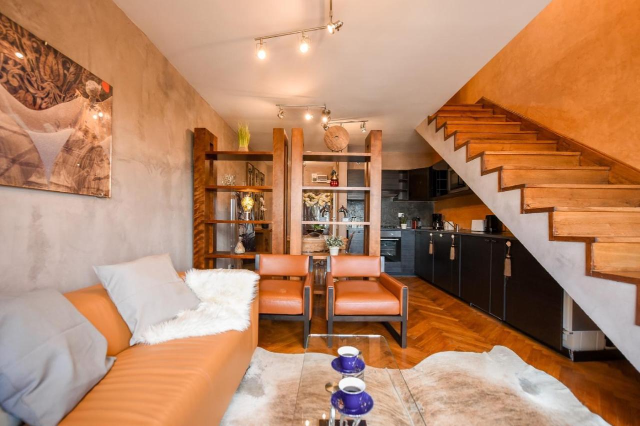 شقة Spectacular Views & Modern Comfort: Your Dream Duplex In Central بوخارست المظهر الخارجي الصورة